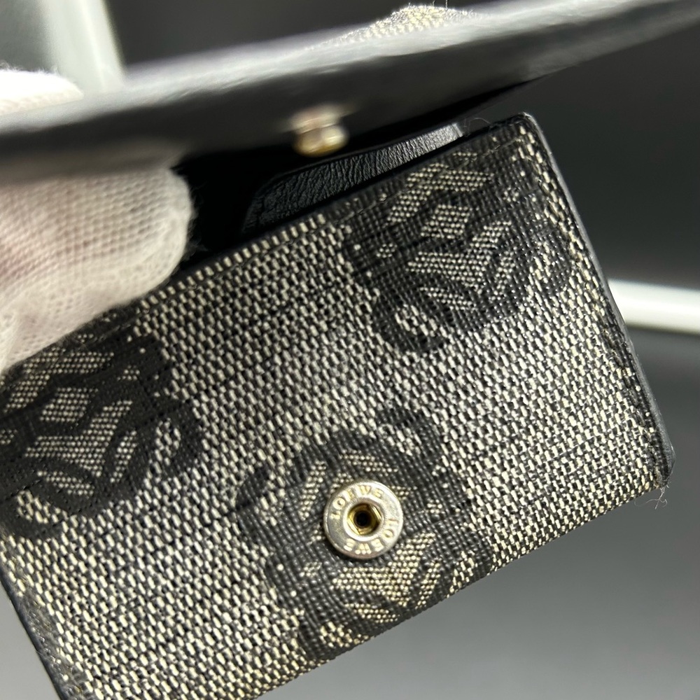 Loewe Coin Pouch Holder Button Close